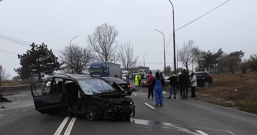 VIDEO | Accident mortal la ieșirea din Galați către Tecuci