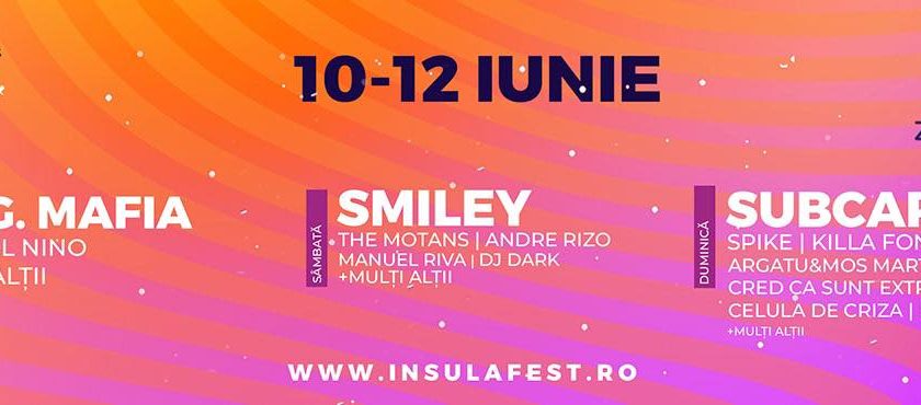 Festivalul Insula se apropie! Tot profitul va fi donat, după ce zeci de artiști vor urca pe scenă