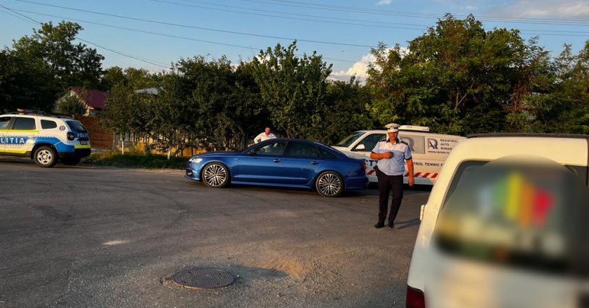 VIDEO | Zeci de șoferi trași pe dreapta de polițiști și de inspectorii RAR, în județul Galați