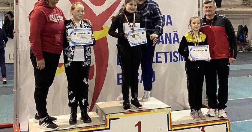 SPORT. Atleta Maria Leca a obținut locul I la o competiție desfășurată în Bacău