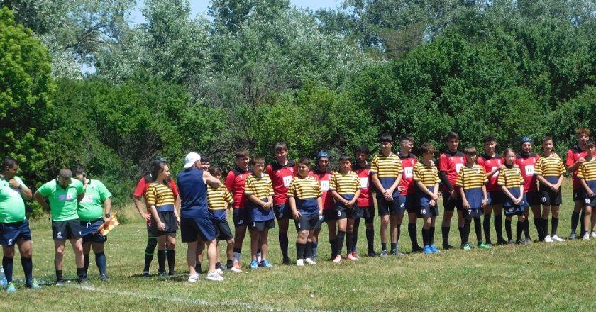 Final de sezon pentru echipa de rugby din Tecuci