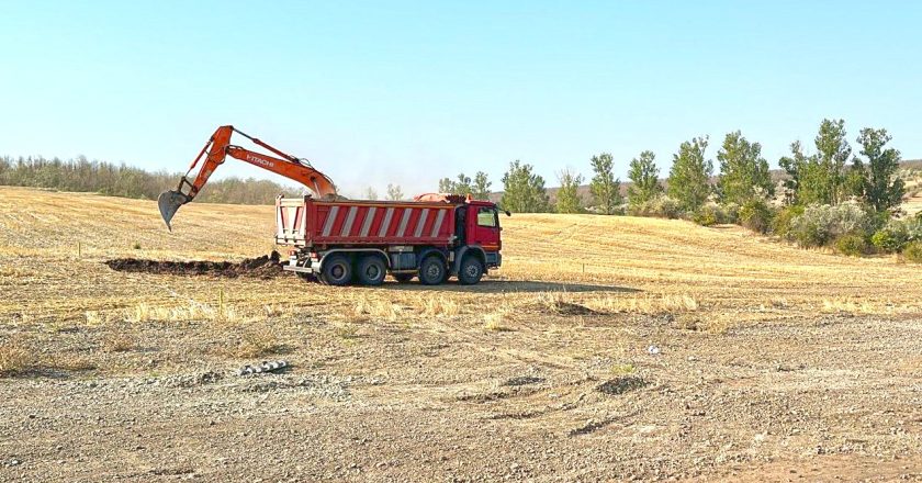 LUCRĂRI. Centru de colectare a molozului la Valea Mărului