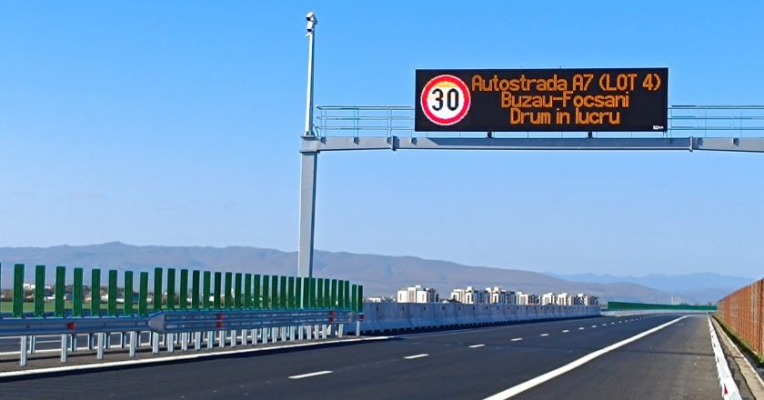 Veste bună pentru șoferi. Joi se inaugurează un segment din A7 – Autostrada Moldovei