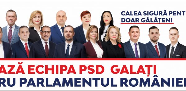 Votează echipa PSD Galați pentru Parlamentul României!